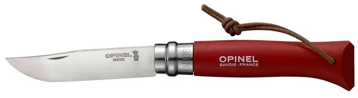 Couteau Opinel Baroudeur Rouge N°8