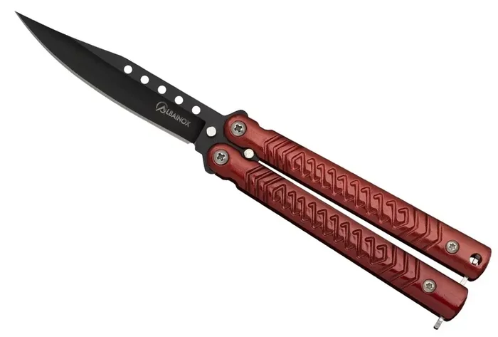 Couteau papillon balisong 16,2cm design ALBAINOX