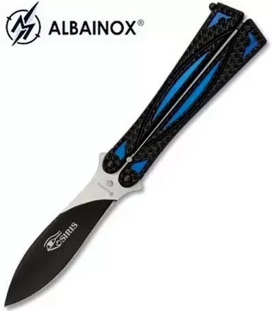 Couteau papillon balisong 22,5cm Osiris – ALBAINOX
