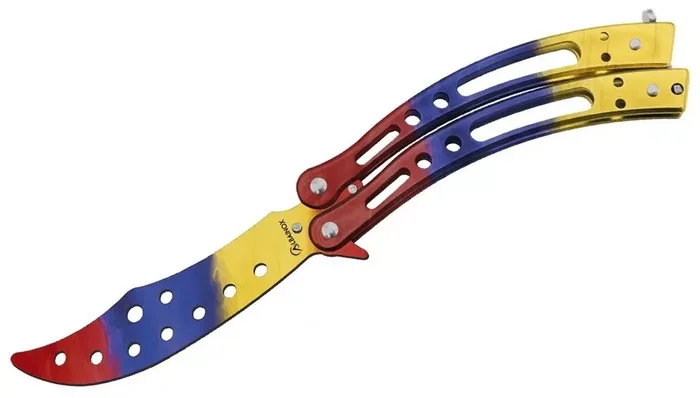 Couteau papillon balisong entraînement 22cm