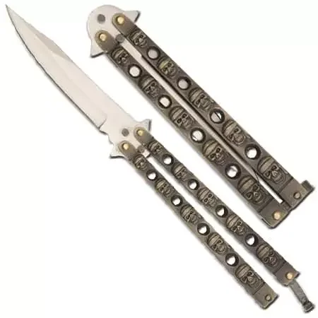 Couteau papillon Pirate, balisong