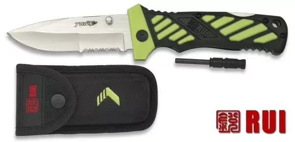 Couteau + pierre fire starter – RUI énergie serie