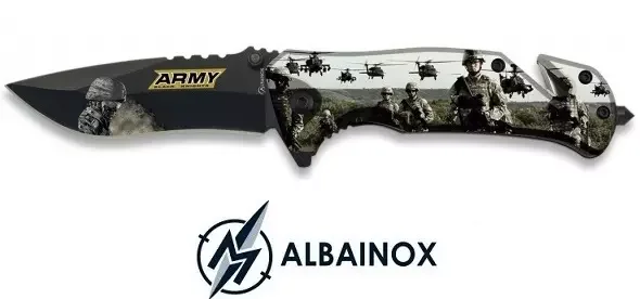 Couteau pliant 19cm Militaire soldat army – ALBAINOX
