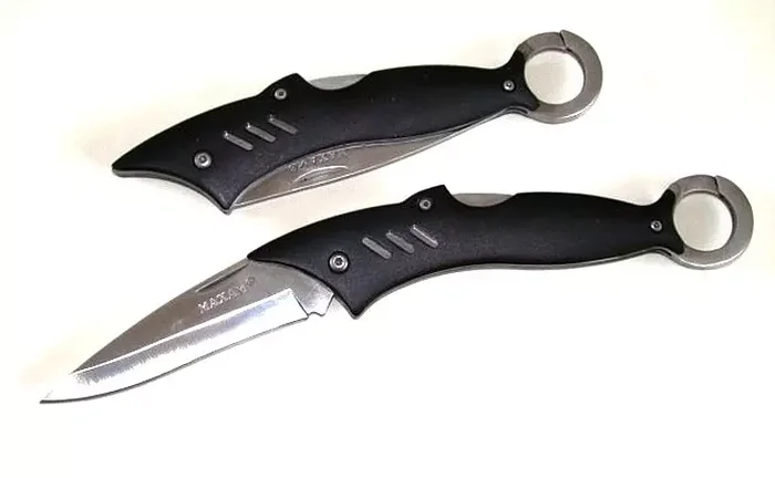 Couteau pliant 21cm design requin