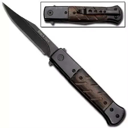 Couteau pliant 21cm tactique – Black Ops