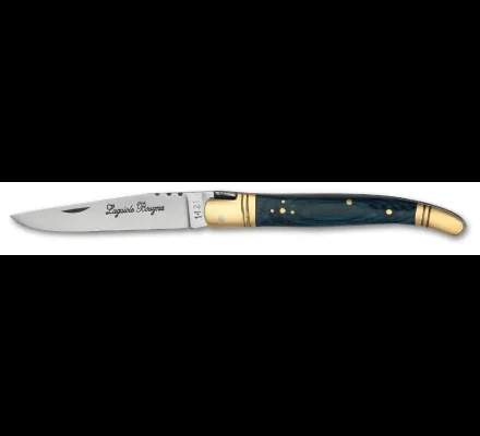 Couteau pliant Bois bleu 12 cm Laguiole Bougna