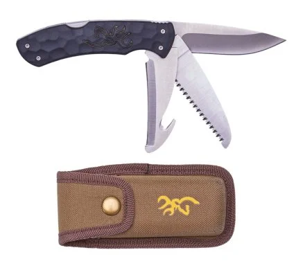 Couteau pliant Primal Kodiak noir Browning