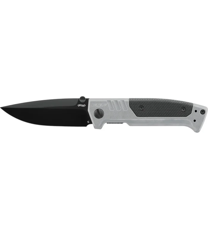 Couteau pliant walther pdp spearpoint folder tungsten grey