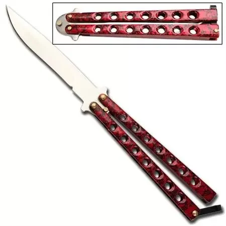 Couteau red papillon, balisong – RD2001