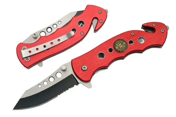 Couteau sapeur pompier, fire fighter – Y3641D