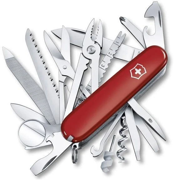 Couteau Suisse Victorinox Swisschamp Rouge