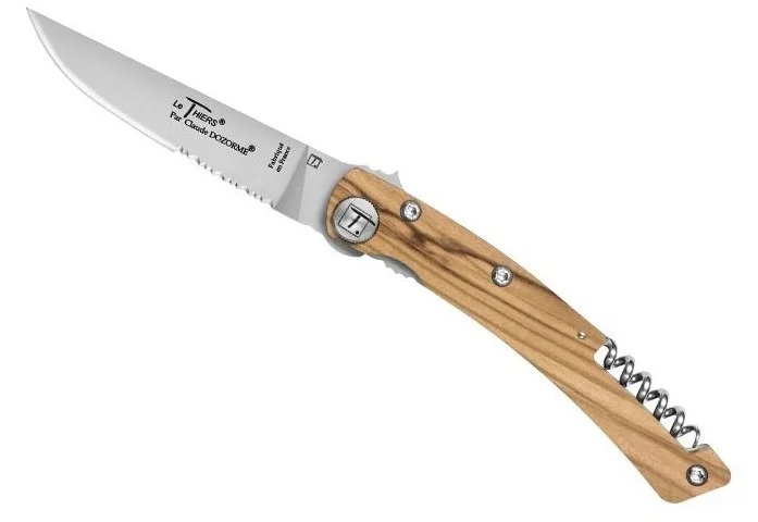 Couteau tire-bouchon Le Thiers Design 2P Olivier