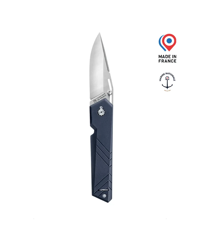Couteau UNBOXER® fermant – Bleu