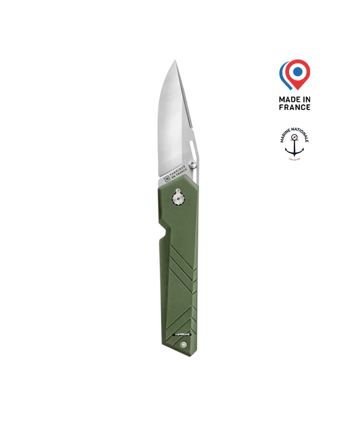 Couteau Unboxer® fermant – Vert foncé