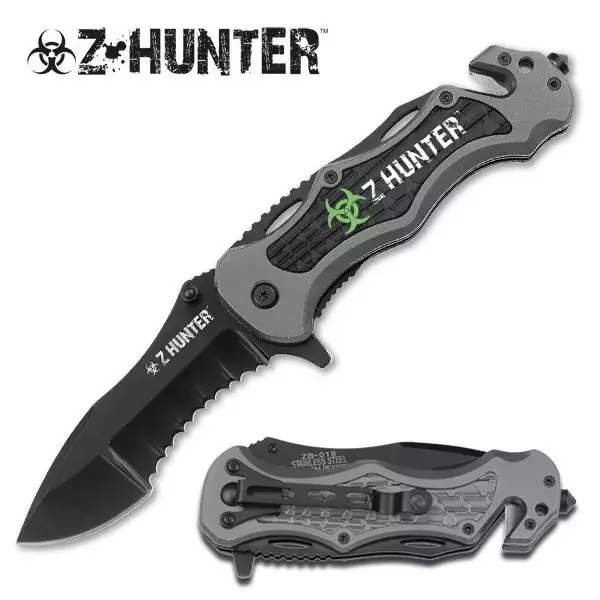 Couteau Zombie Hunter 21cm design – GY018