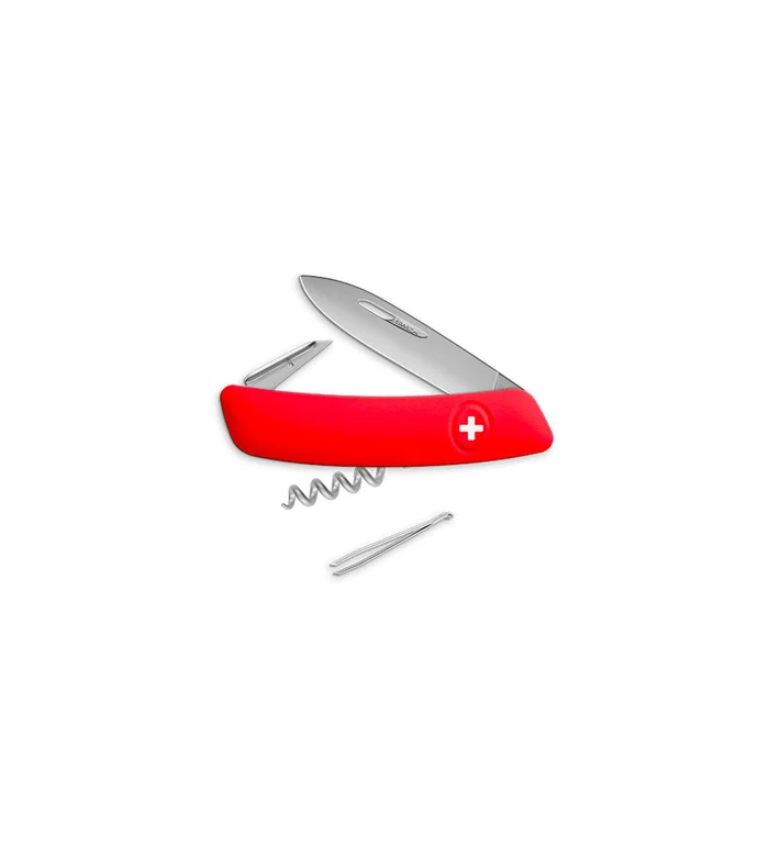 Couteaux suisses Swiza D01, rouge 7,5 cm