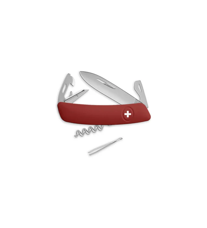 Couteaux suisses Swiza D03 Allmatt, rouge 7,5 cm