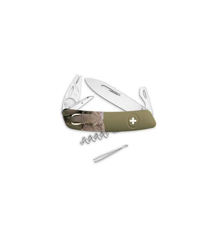 Couteaux suisses Swiza TT03 Tick Tool, Elephant 7,5 cm