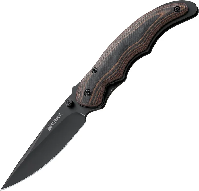 CR1105K CRKT Endorser Linerlock A/O Black