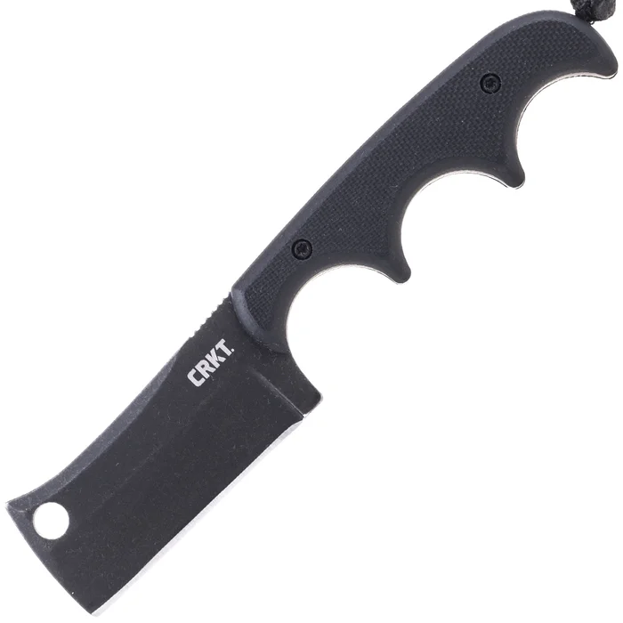 CR2383K – CRKT Minimalist Cleaver Neck Knife Black
