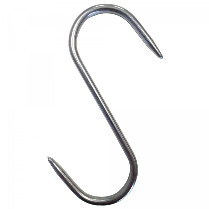 CROCHETS INOX X10 10CM DIAMETRE 4MM
