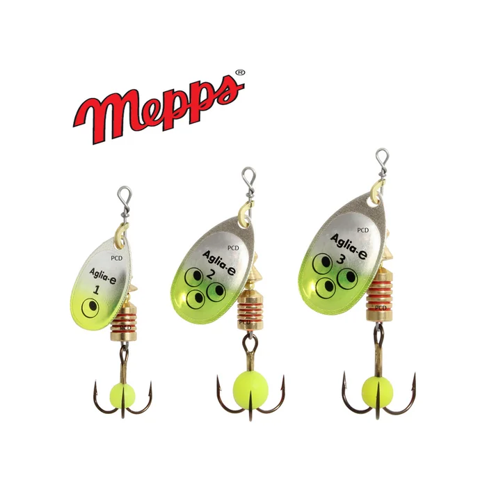 Cuiller Mepps Aglia E Brite Chartreuse