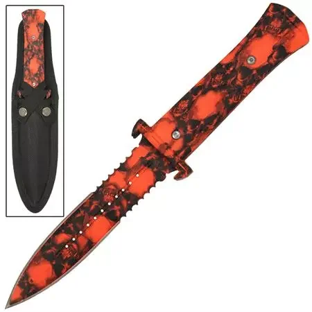 Dague Squelette 24,5cm Zombie
