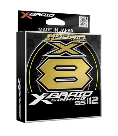 Daiwa XBraid Slow SinkingX8 – 165 yds – 20lb – Jaune