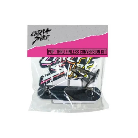 Dérives SurfCatch Surf FINLESS CONVERSION KIT Pop-Thru