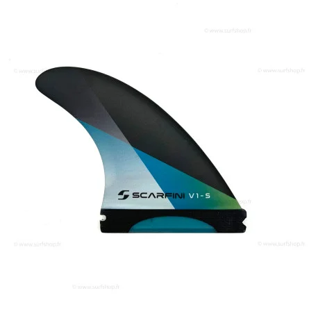 Dérives SurfScarfini THRUSTER VELOX AIR-CARBON FIBERGLASS FIN FUTURE SMALL