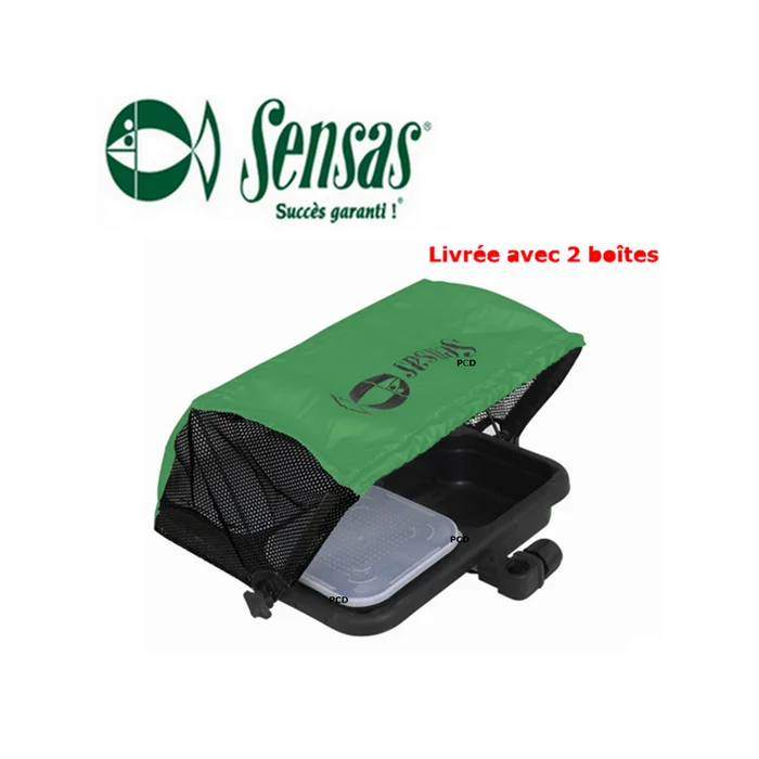 DESSERTE A STORE CARRE 25MM + 2 BOITES SENSAS