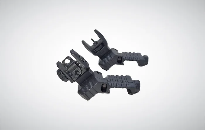 DLG184 – Organes de visée Flip-Up incliné à 45° DLG pour AR15