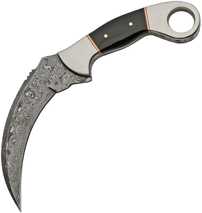 DM1177 – Damascus Fixed Blade Karambit
