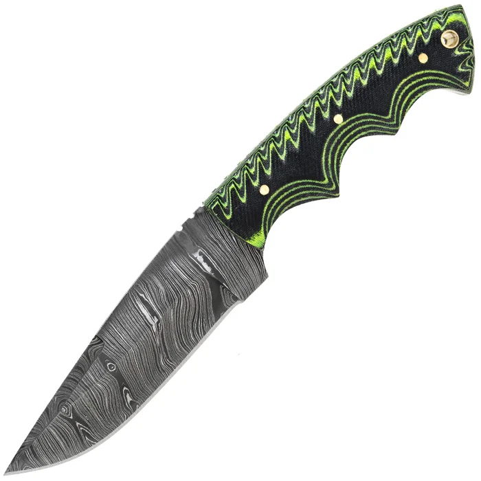 DM1309 – Rite Edge Damascus Twisted Hunter Micarta