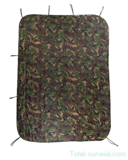 Doublure de poncho de l’armée néerlandaise ARWY (Woobie / Quilt), Woodland DPM