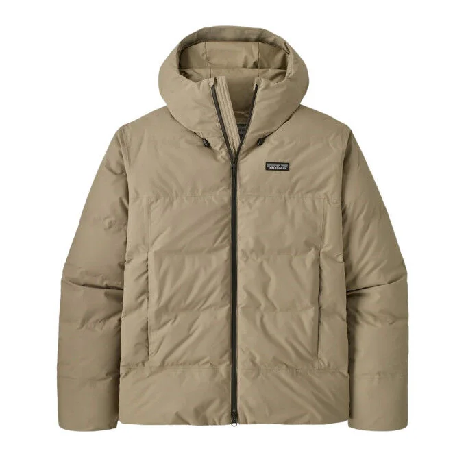 Doudoune a capuche Homme Patagonia Jackson Glacier – Seabird Grey