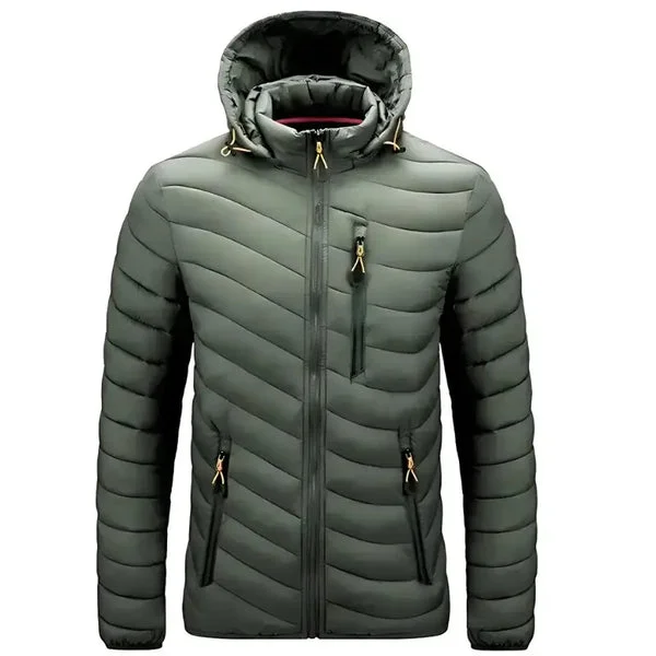 Doudoune militaire vert