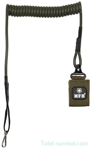 dragonne MFH , olive vert, avec mousqueton