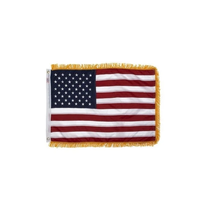Drapeau brodé USA 90 cm x 60 cm