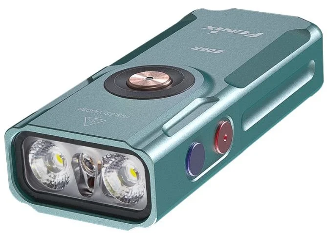 E06RT – FENIX E06R Lampe porte-clés 3 en 1 – 700 lm Turquoise