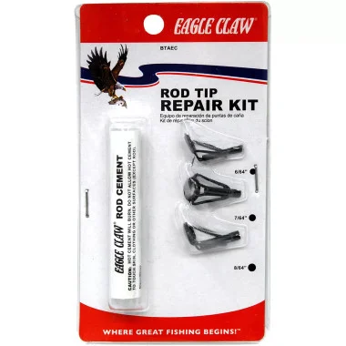 Eagle Claw – Kit de réparation d’embout de canne à pêche en eau salée