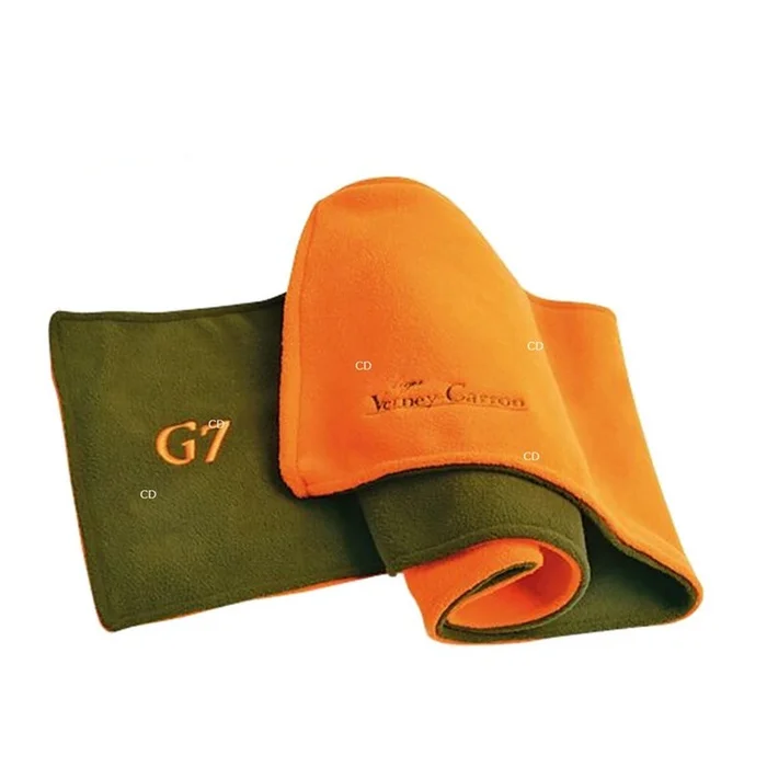 Echarpe Fourreau G7 Homme Verney Carron Super Scarf Orange /Kaki