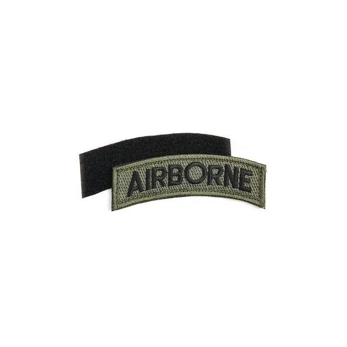 Écusson brodé AIRBORNE 9,5cm*3 cm Velcro