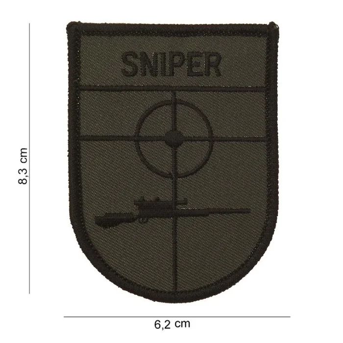 Écusson brodé SNIPER Thermocollant