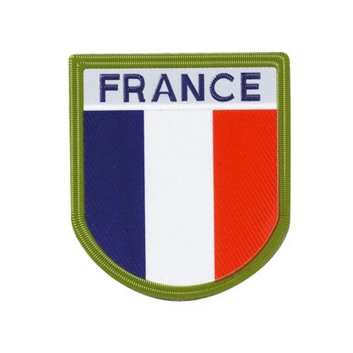 Écusson Drapeau Français PVC Velcro