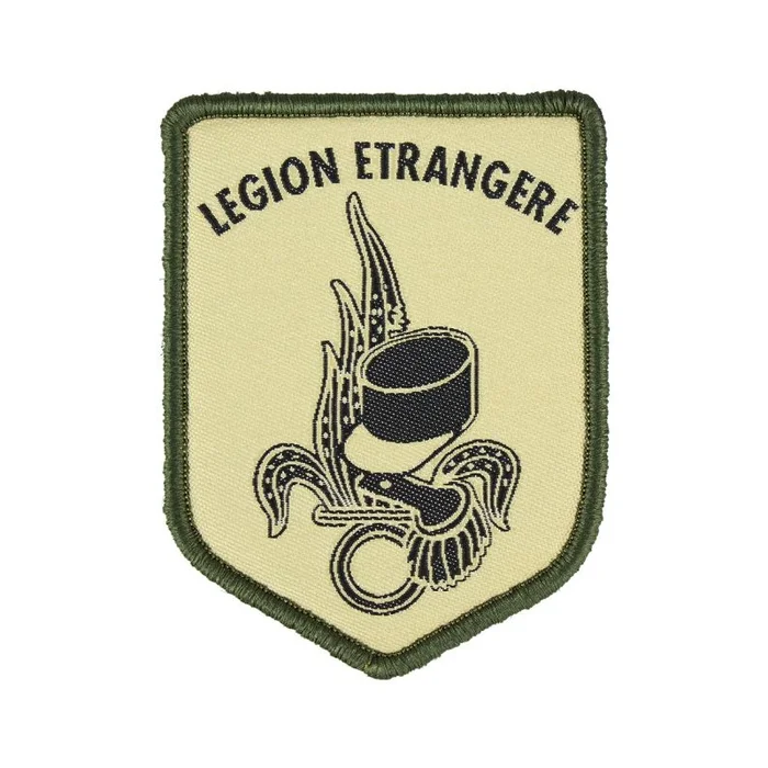 Écusson Légion Étrangère brodé Velcro