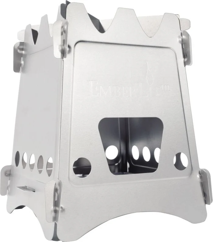 EL02 – EMBERLIT Ultra-Lite Wood Stove Réchaud Démontable Titane