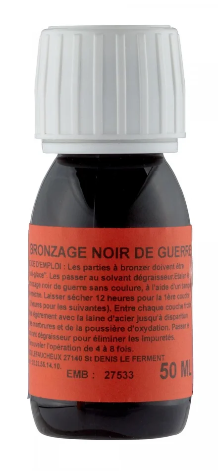 EN0100 – Bronzage noir de guerre Lefaucheux en 50 ml