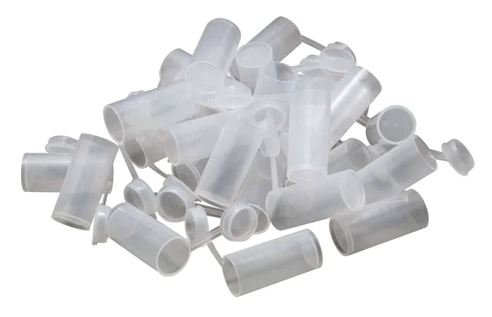 EPROUVETTES PLASTIQUE PIETTA POUDRE NOIRE SET DE 15