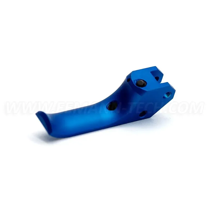 ET-012115 – Eemann Tech SA Trigger for CZ 75, Hooked Smooth Blue